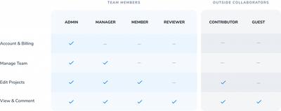Team Roles and Access