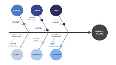 Cause and Effect Diagram Template