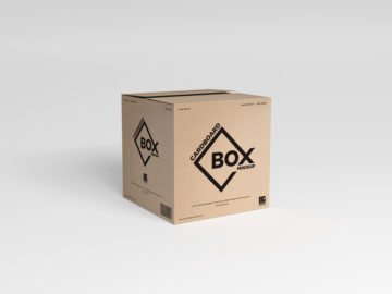 free box mockup