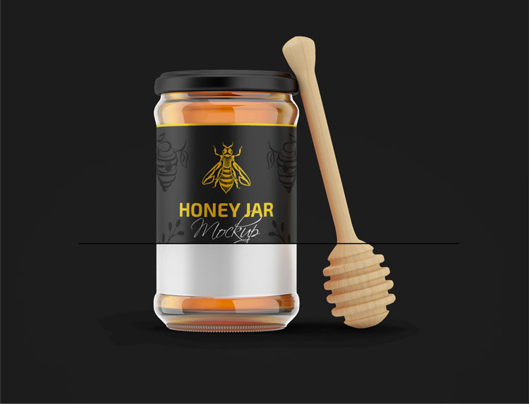 Download Honey Jar Mockup Set Mockupsfinder